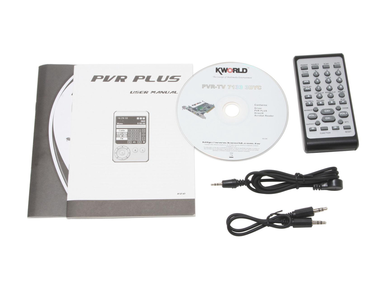 KWorld VS-TV7133 3DYC TV Tuner Expert PVR-TV Card - Newegg.com