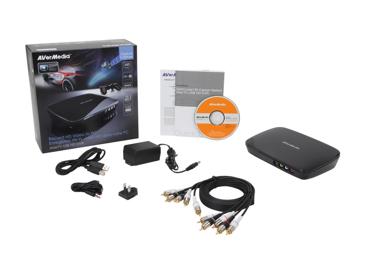 AVerMedia MTVUHDRFC AVerTV USB HD DVR Digital Video Capture Device