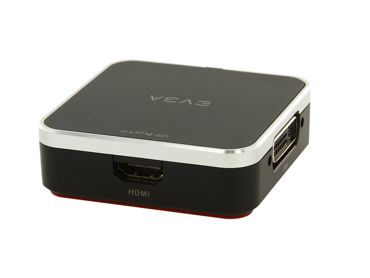 100-U3-UV39-KR 39 USB VGA DVI/HDMI/USB3.0/Supporting 1920x1200 or 2048x1152 Resolutions EVGA UVPlus