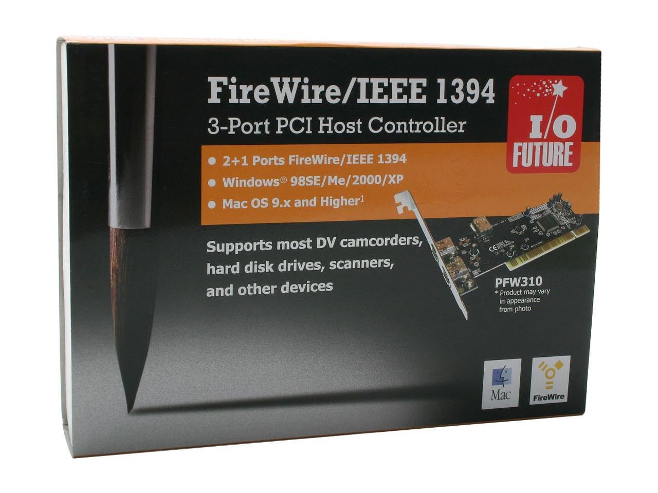 Koutech PCI to 1394a Card Model IOPFW310