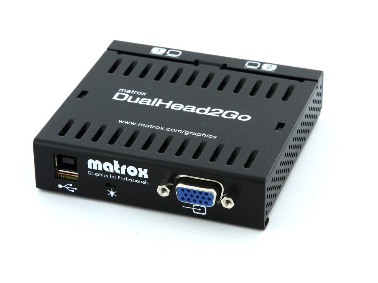 matrox dualhead2go vga