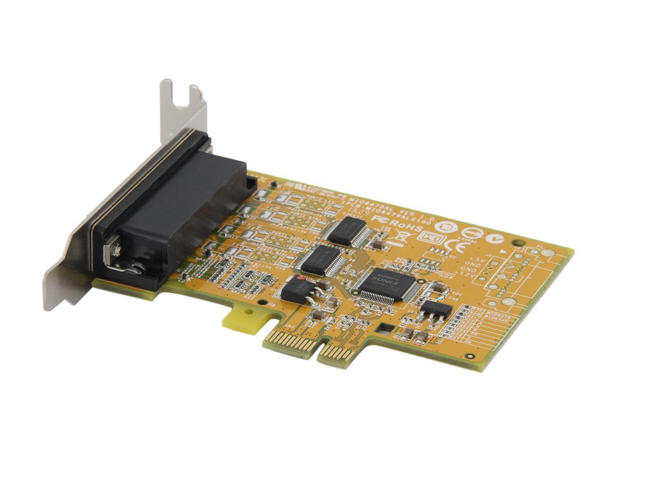SUNIX 2port RS232 & 1port Parallel PCI Express Low Profile MultiI/O