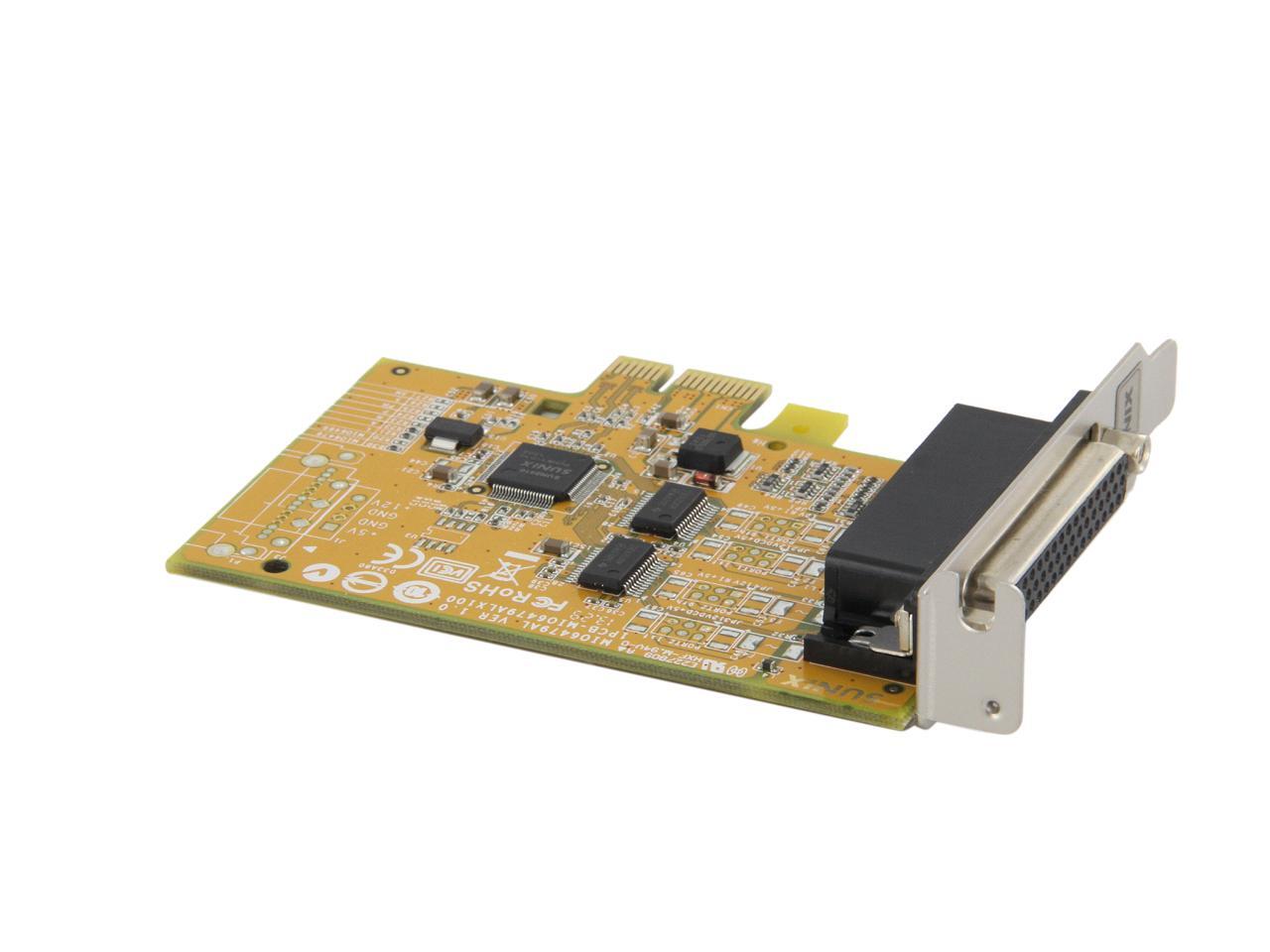 SUNIX 2port RS232 & 1port Parallel PCI Express Low Profile MultiI/O