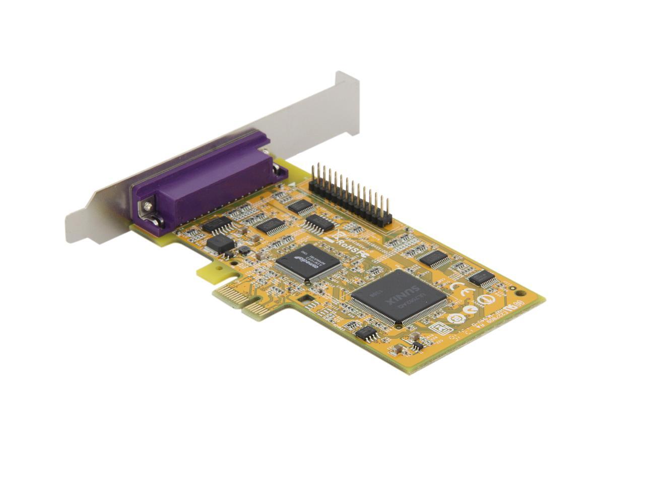 SUNIX 2port IEEE1284 Parallel PCI Express Board Model PAR5418A+L