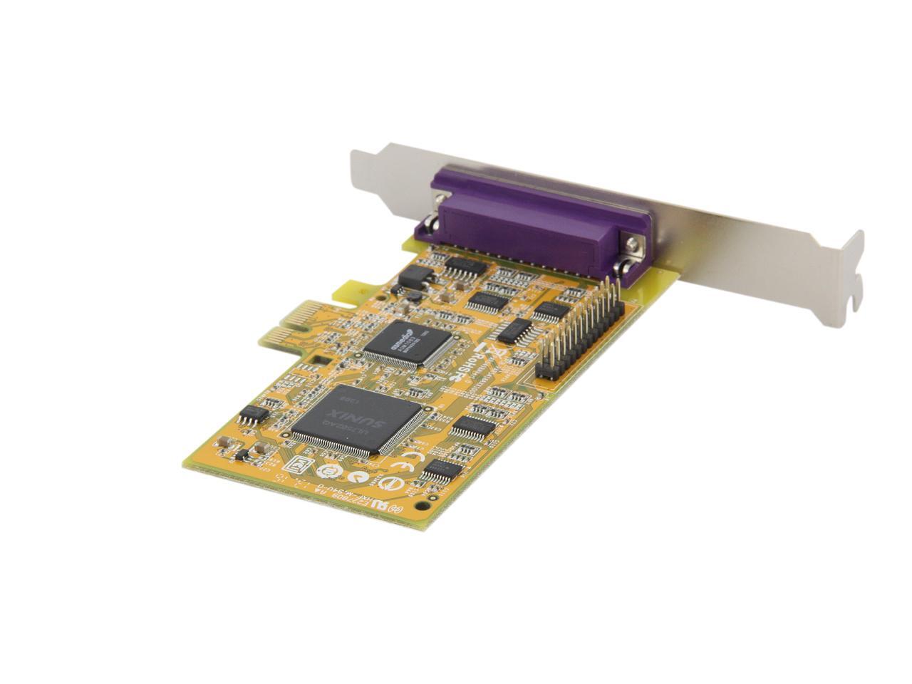 SUNIX 2port IEEE1284 Parallel PCI Express Board Model PAR5418A+L