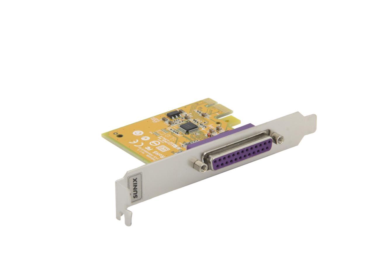 SUNIX 1port IEEE1284 Parallel PCI Express Board Model PAR6408A+L