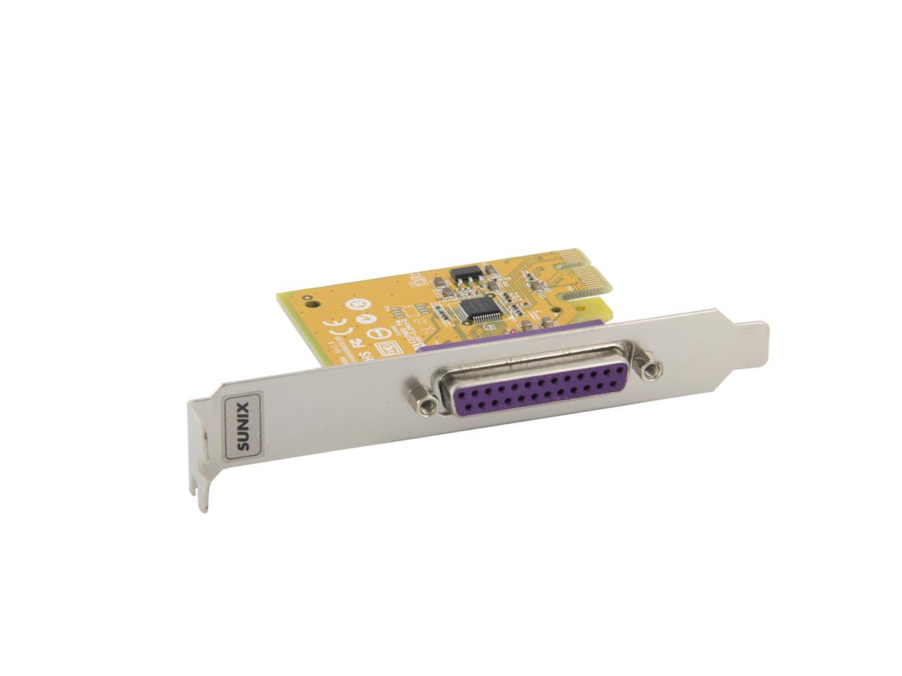 SUNIX 1port IEEE1284 Parallel PCI Express Board Model PAR6408A+L