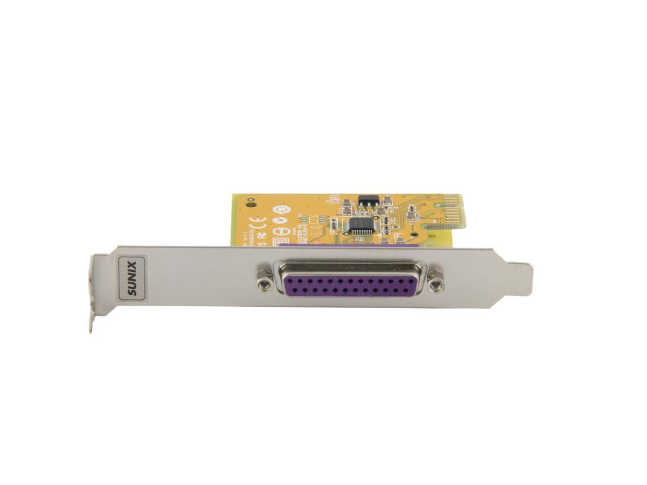 SUNIX 1port IEEE1284 Parallel PCI Express Board Model PAR6408A+L