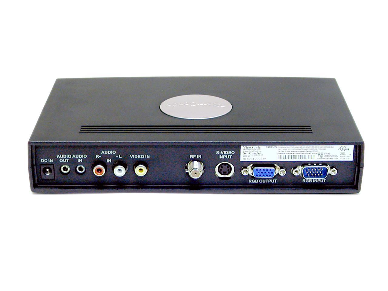 ViewSonic NextVision N4 Video Processor/TV Tuner Box