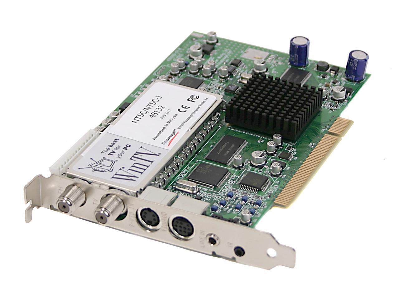 Hauppauge Video Recorder, TV/FM Tuner Card WinTV PVR 350 PCI Interface