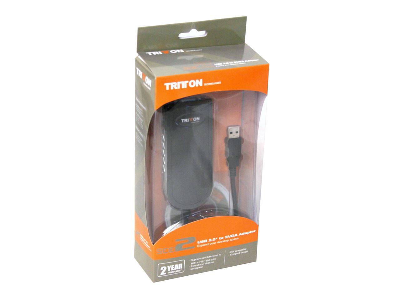 tritton usb 2.0 vga adapter driver windows 10