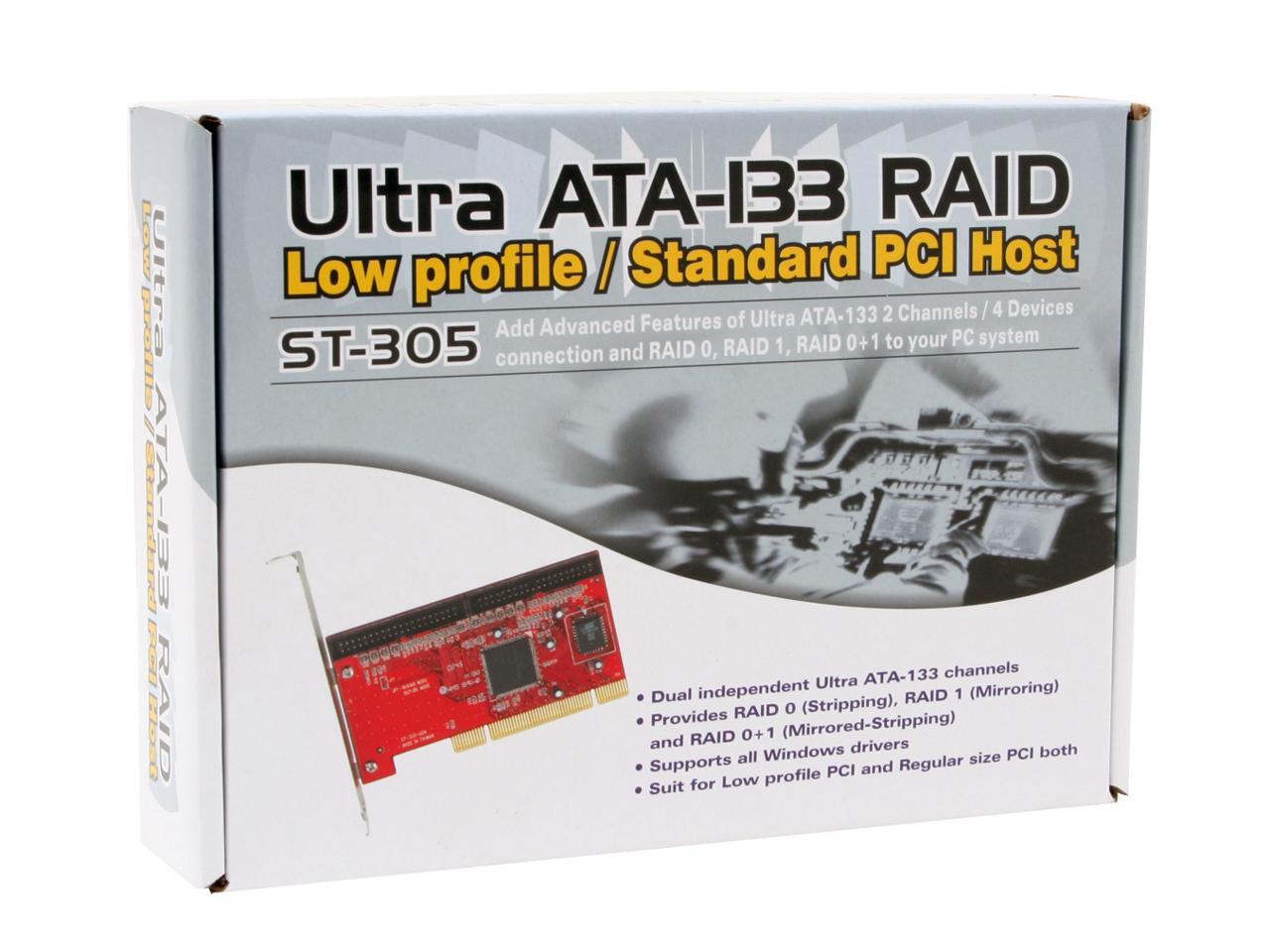 SABRENT SBTRDIT PCI IDE Silicon Image RAID Host Controller Card