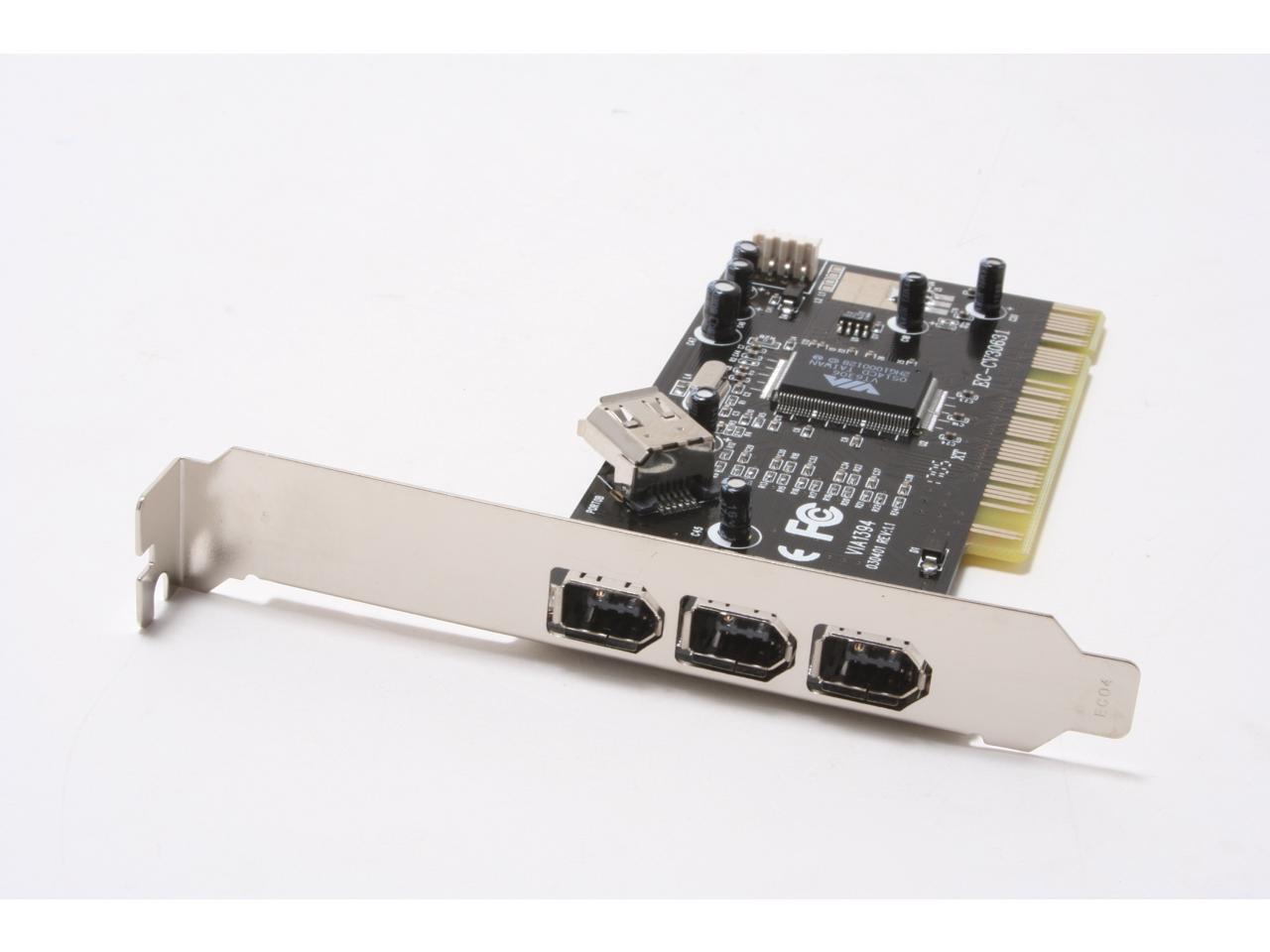 SABRENT Firewire PCI Host Controller Card Model SBTVT6306