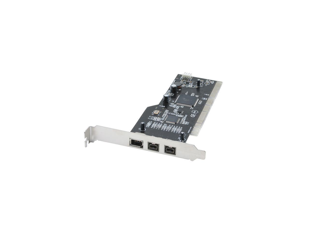 SYBA PCI 64bit Firewire 1394b Controller Card Model SDFWB64B