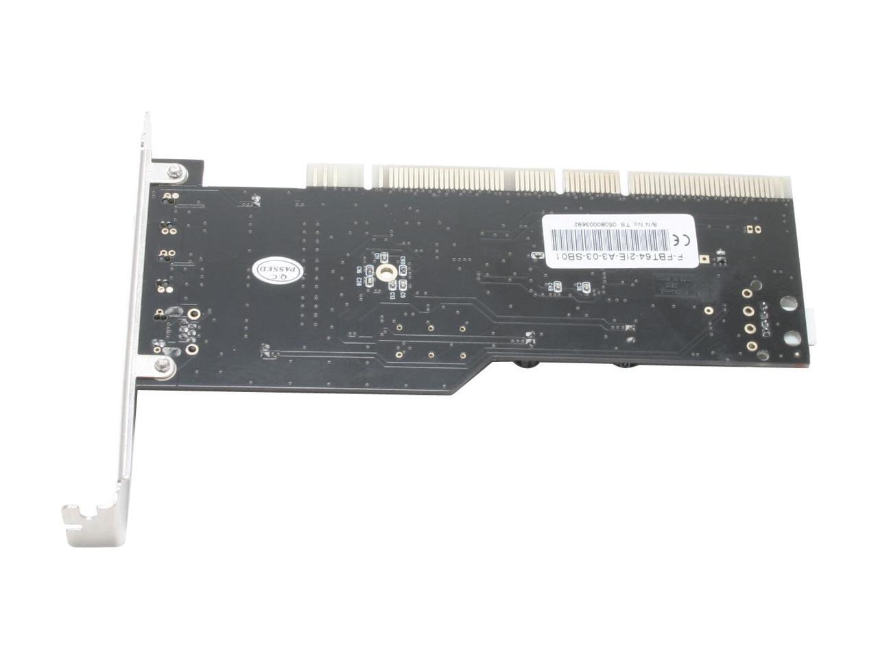 SYBA PCI 64bit Firewire 1394b Controller Card Model SDFWB64B