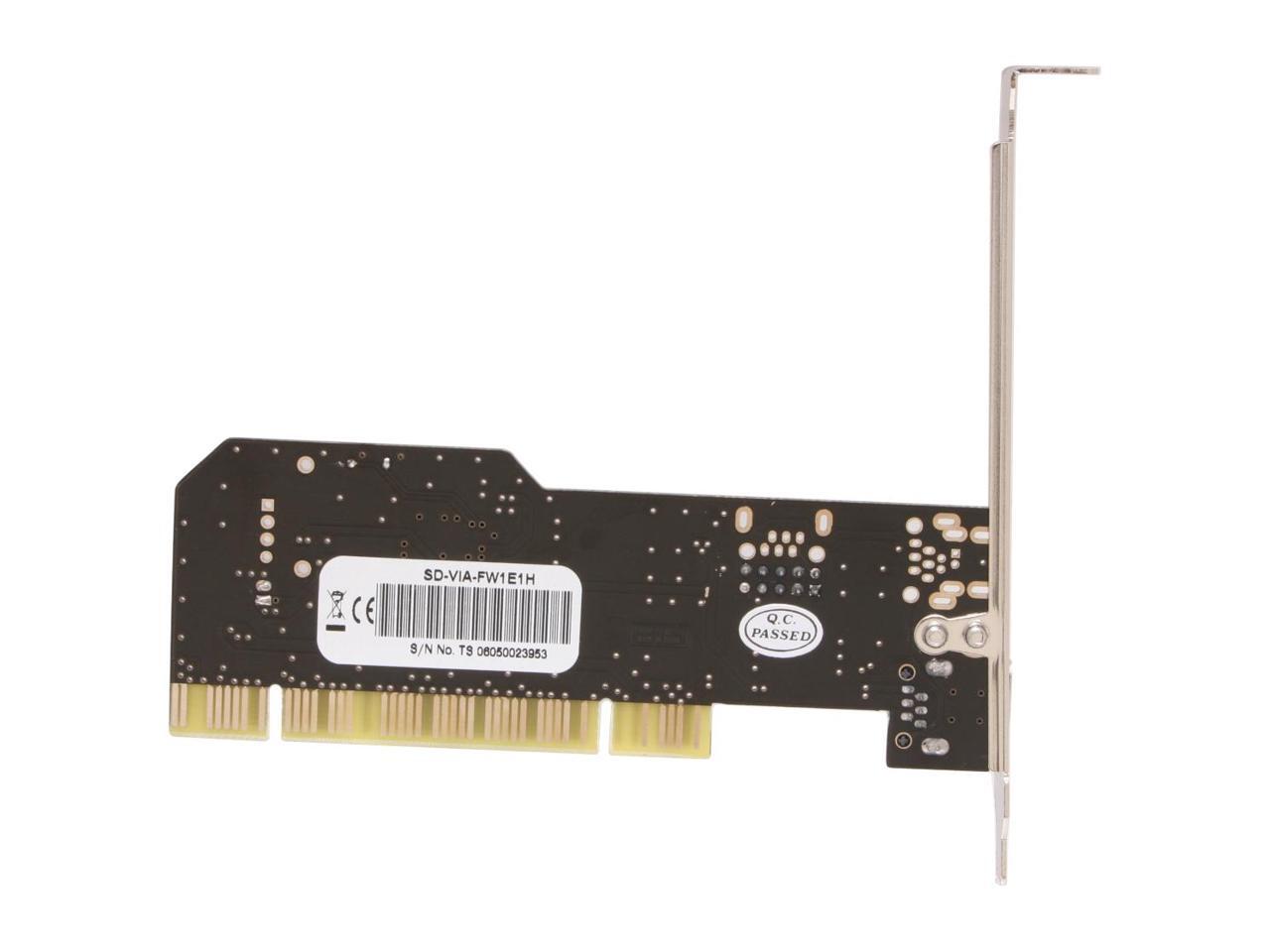 SYBA IEEE 1394a FireWire PCI Card with Internal 9pin Header Model SD