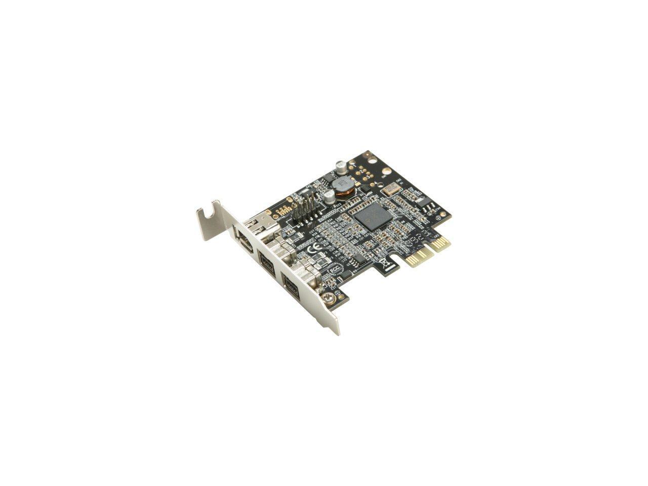 SYBA Low Profile PCIExpress 1394B/A Firewire Card Model SDPEX30009