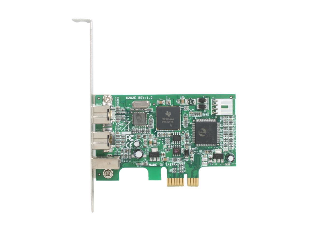 SYBA 2 Port 1394B + 1 Port 1394A PCIExpress Card Model SYPEX30011