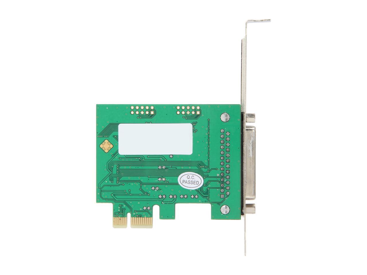 SYBA 1port Parallel (Printer, LPT1, DB25) PCIe Controller Card with
