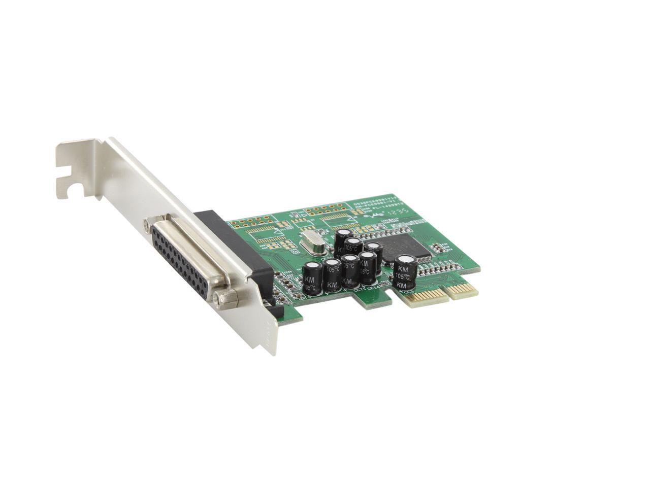 SYBA 1port Parallel (Printer, LPT1, DB25) PCIe Controller Card with