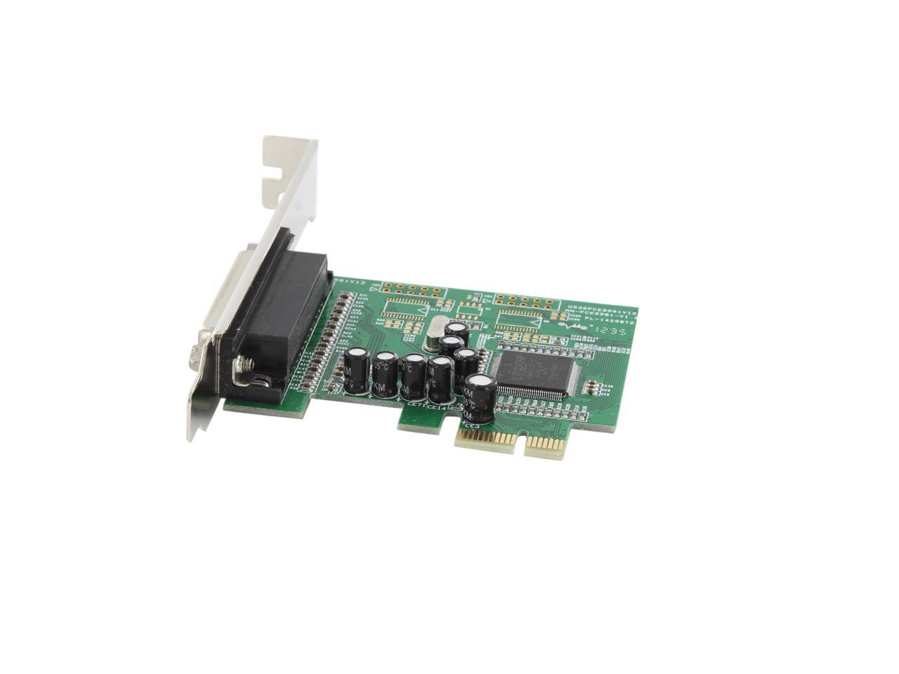 SYBA 1port Parallel (Printer, LPT1, DB25) PCIe Controller Card with