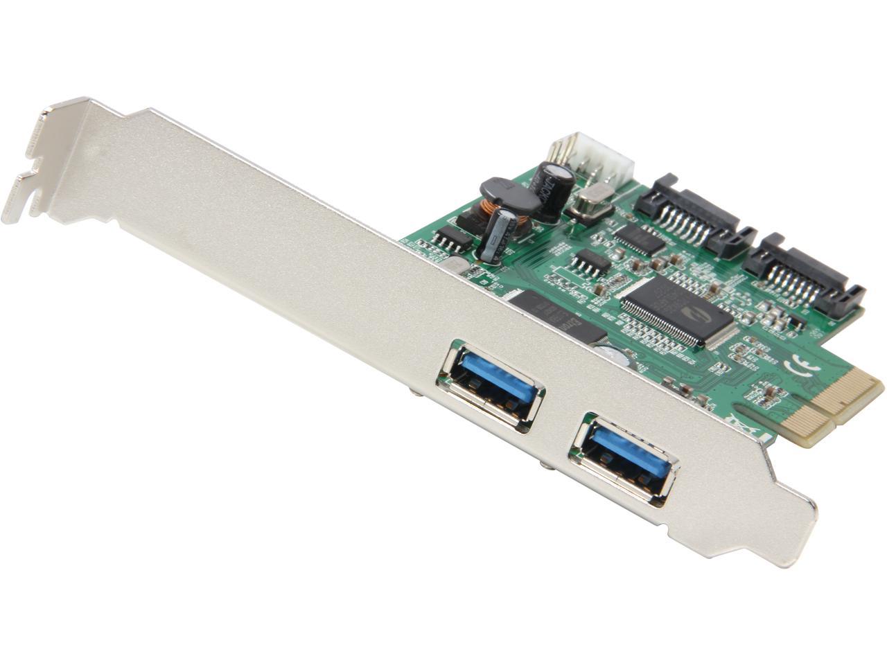 PCI-E SATA 3.0 Controller Card PCIe Expansion Card Pcie to Sata 3.0 Convert Interface for SSD Boot System Riser Controller for PC PCI-Express to SATA3.0 2-Port 