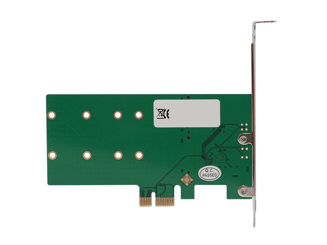 SYBA 2 Port M.2 To PCI-e X1 Adapter B Or B+M Key Model SI-PEX40115 ...