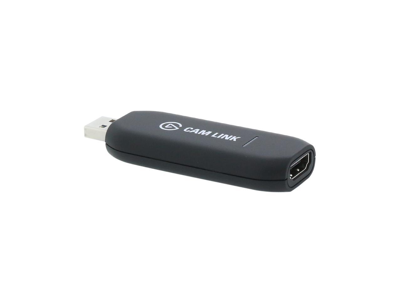 Open Box Elgato Cam Link Broadcast Live And Record Via Dslr Camcorder Or Action Cam In 1080p 60 Fps Compact Hdmi Capture Device Usb 3 0 Newegg Com