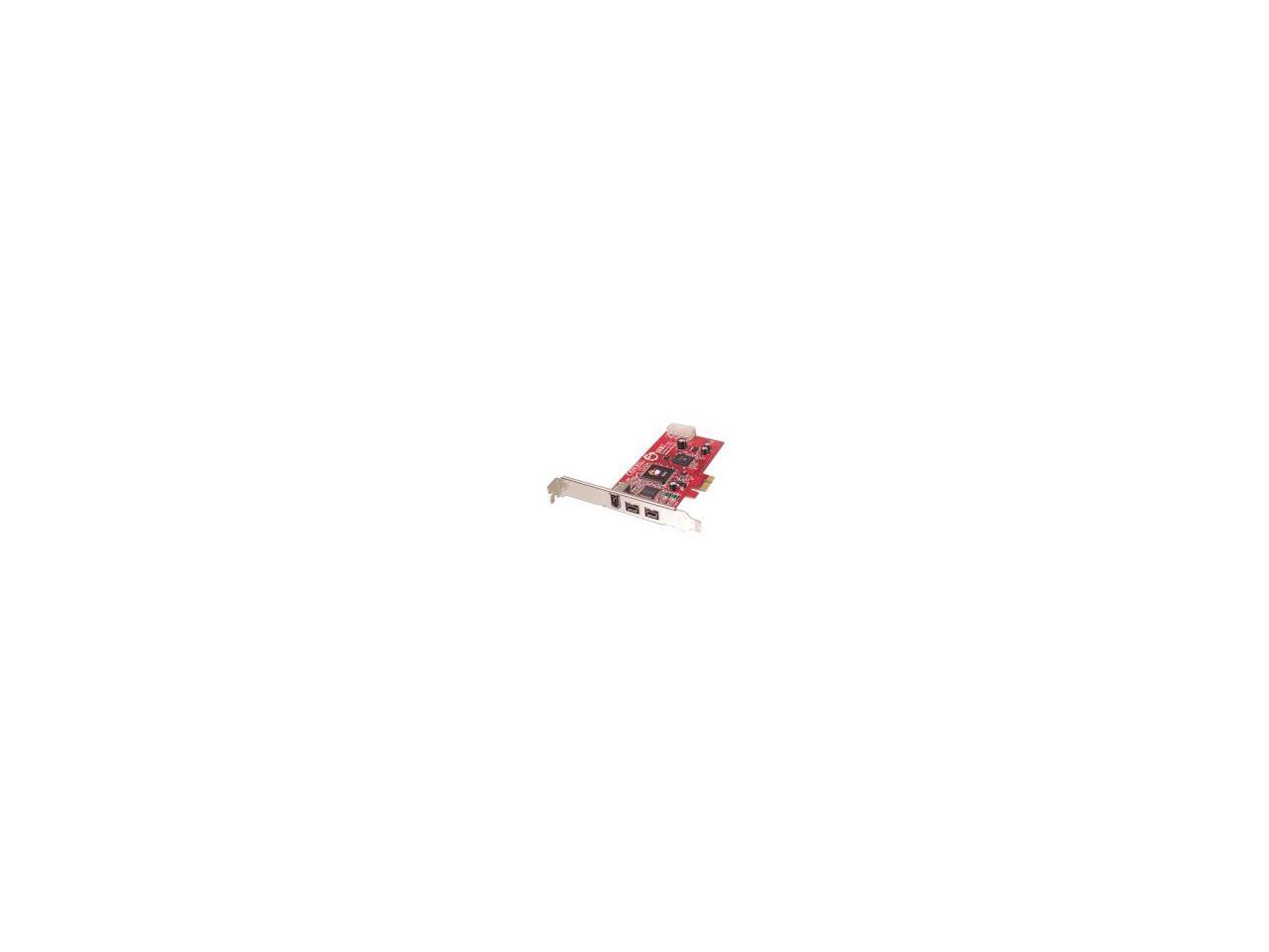 SIIG 3port FireWire PCI Express x1 card Model NNE38012S2