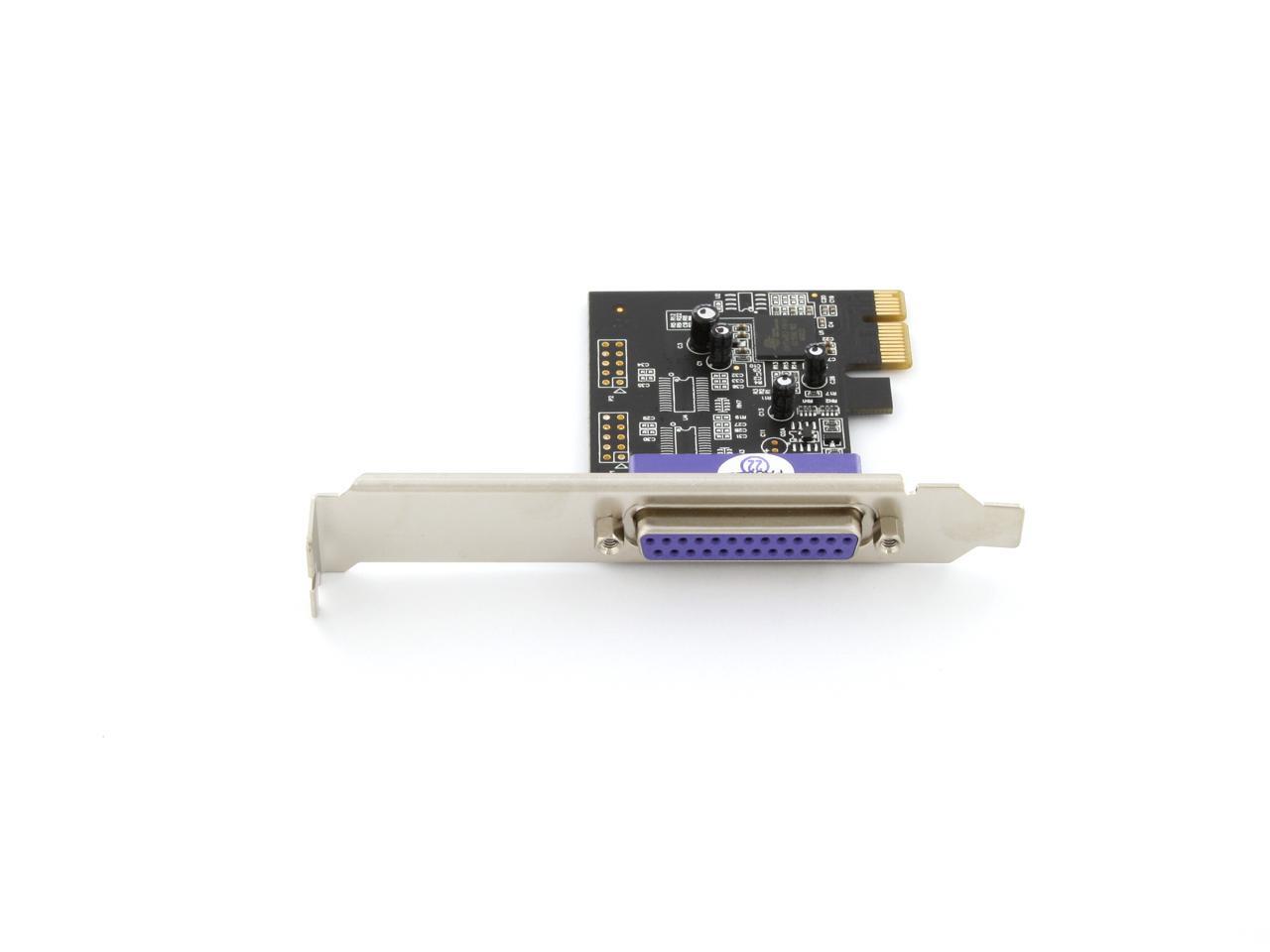 PEX1P 1 Port PCI Express Dual Profile Parallel Adapter