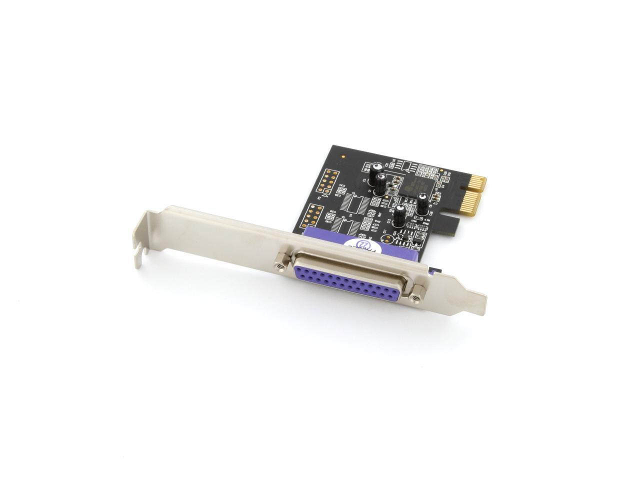 PEX1P 1 Port PCI Express Dual Profile Parallel Adapter