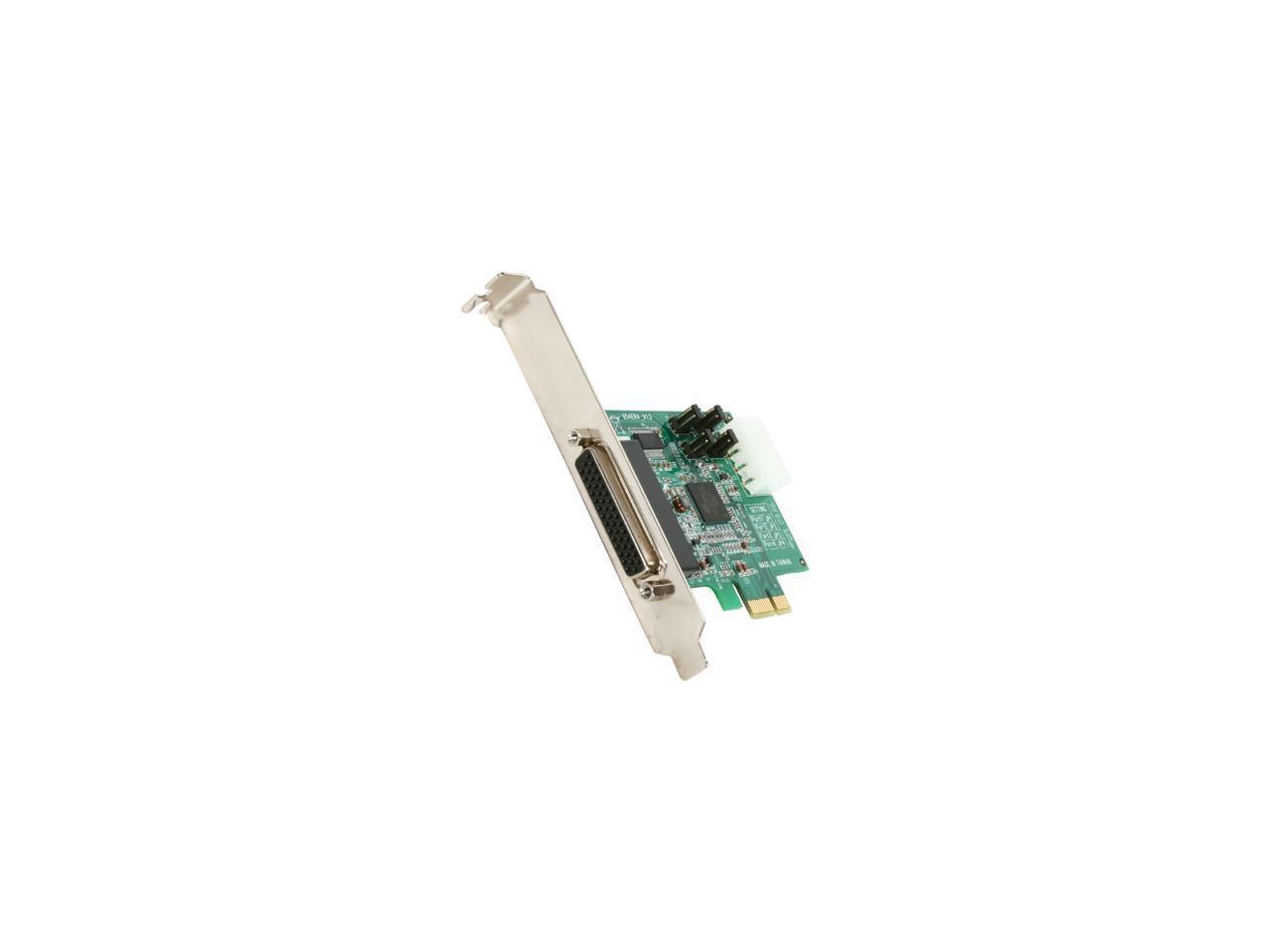 4 Port Native PCI Express RS232 Serial Adapter Card with