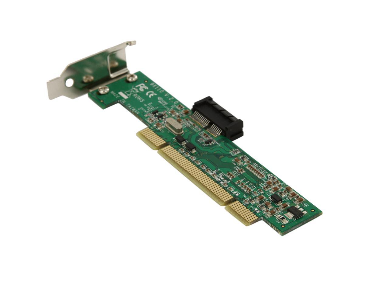 1 x PCI Express StarTech PCI1PEX1 StarTech.com PCI to PCI Express Adapter Card 