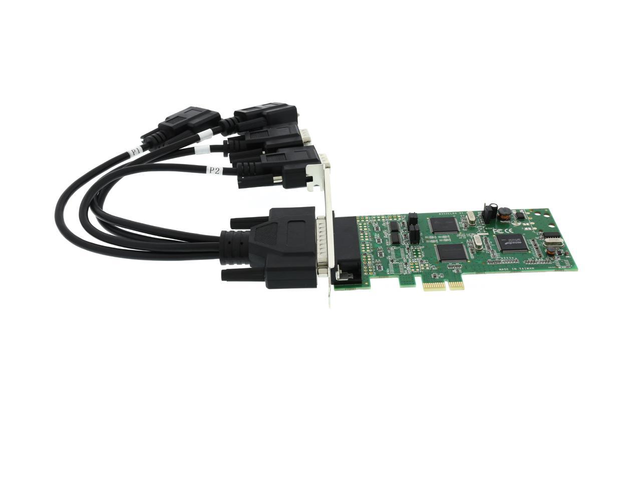 StarTech.com 4 Port PCI Express PCIe Serial Combo Card - 2 x RS232 2 x ...