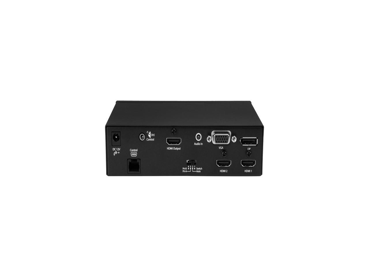 MultiInput to HDMI Converter Switch DisplayPort, VGA and DualHDMI to HDMI