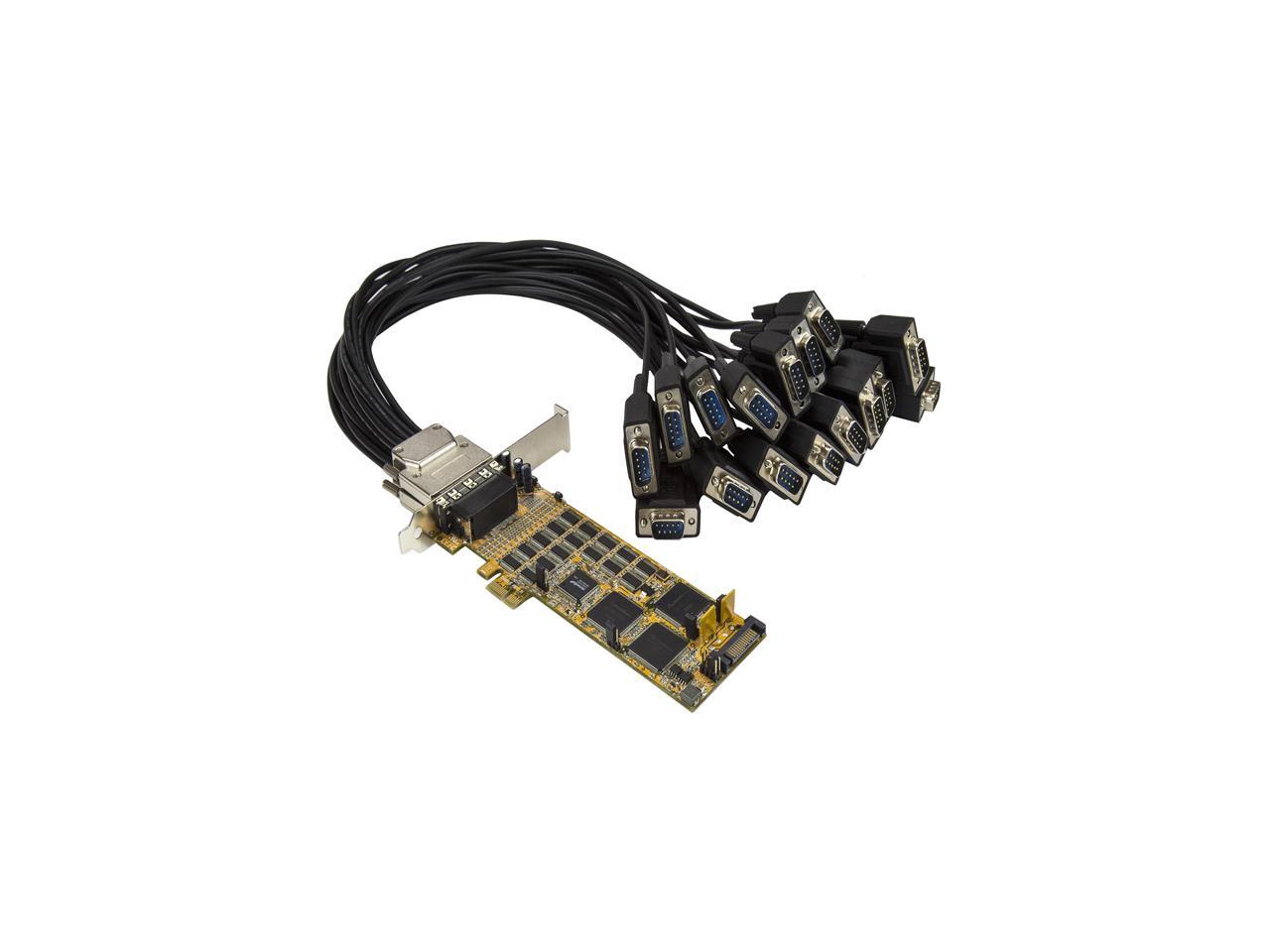 StarTech PEX16S550LP PCI Express Serial Card 16 Port LowProfile