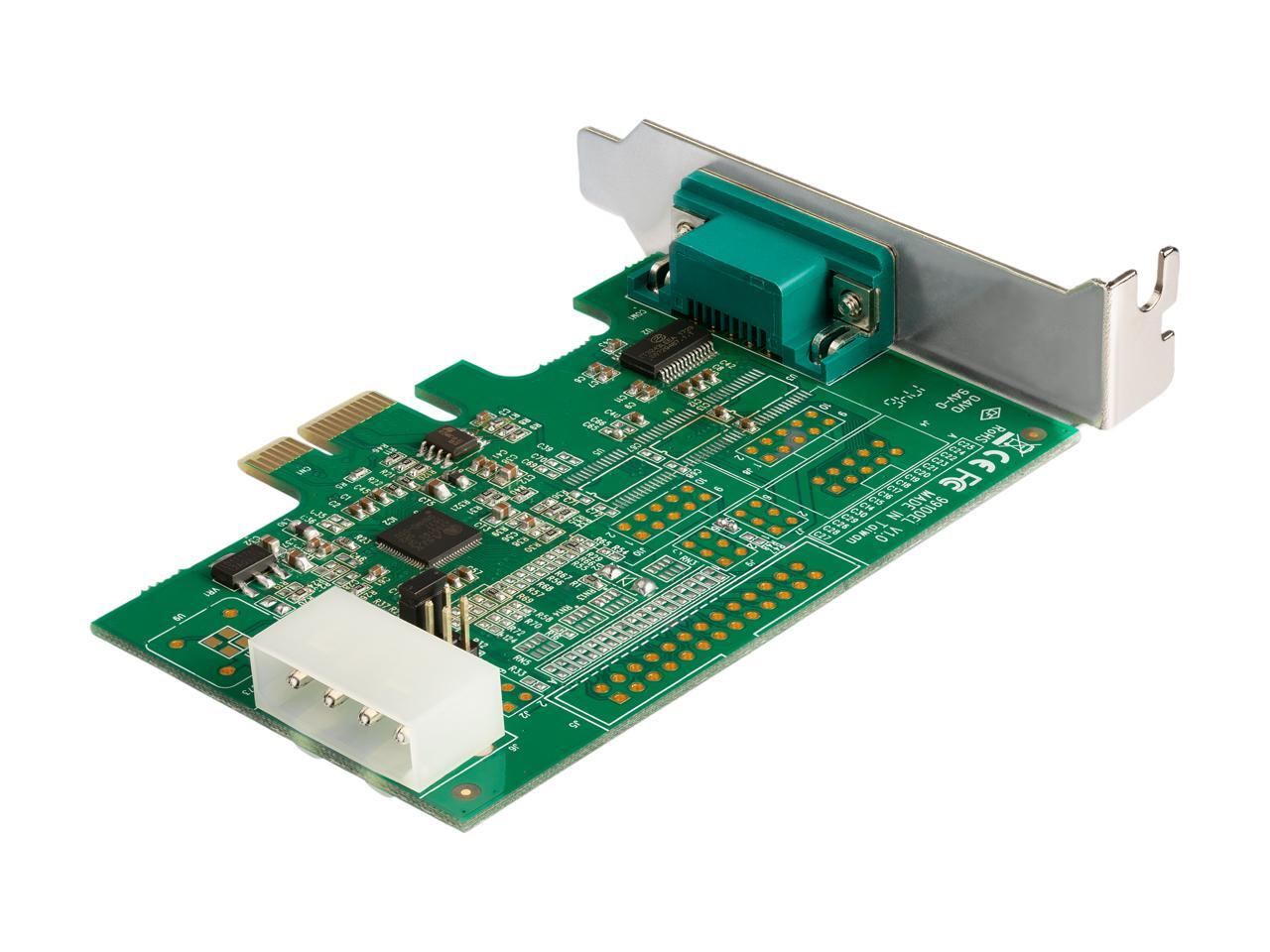PEX1S953LP 1 Port RS232 Serial Adapter Card with 16950
