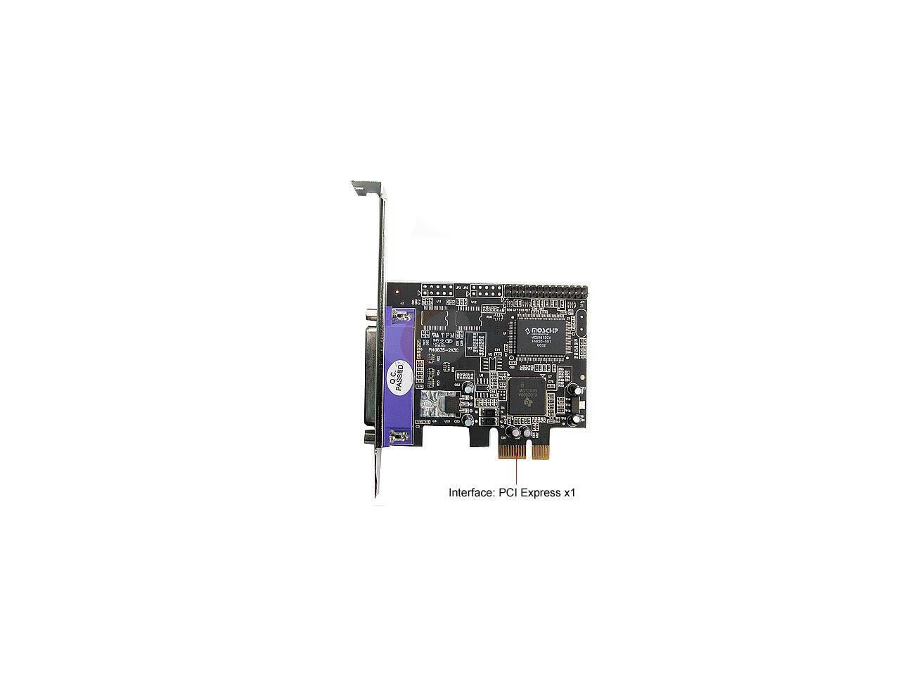 Rosewill PCIE Card with 2 Parallel Ports Model RC304E