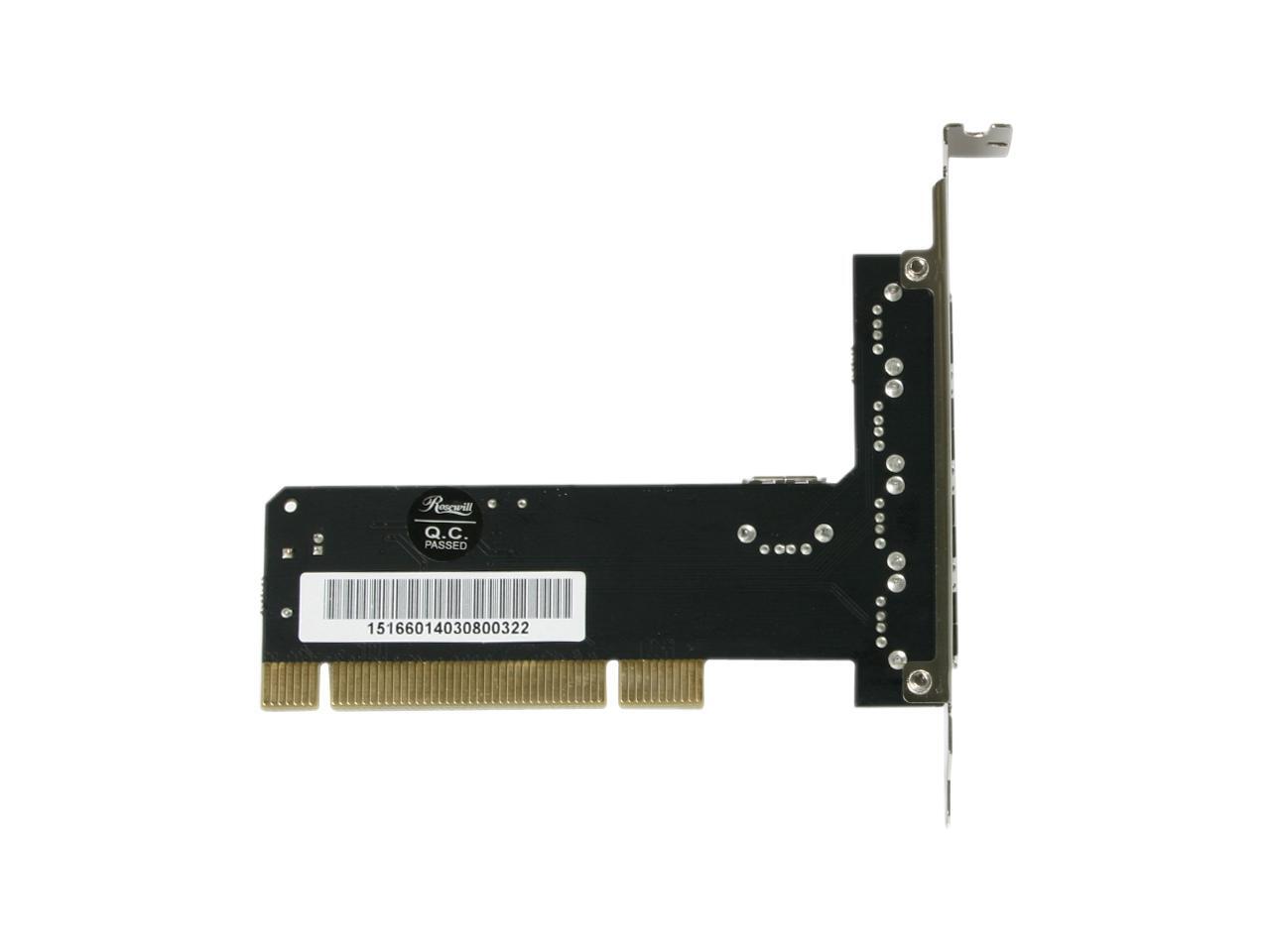 Rosewill 4+1 VIA USB 2.0 PCI Adapter Model RC103