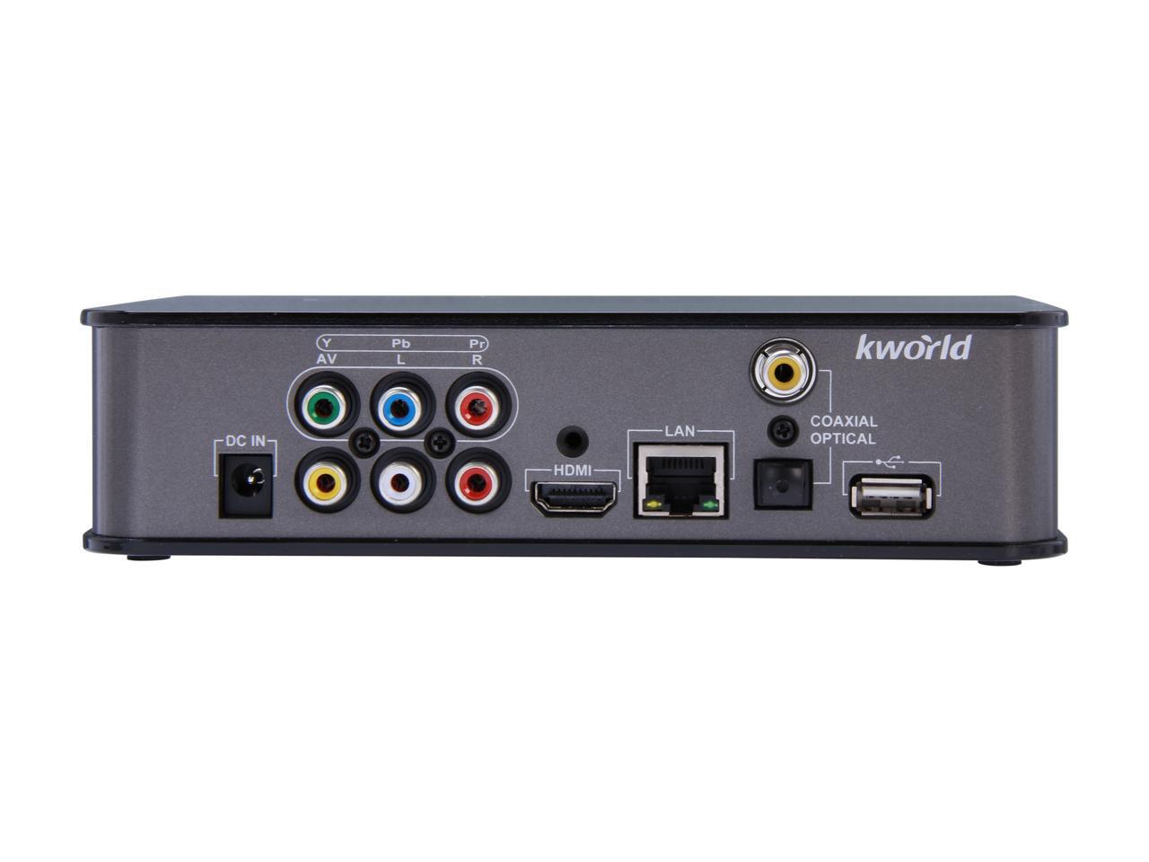 Kworld Streaming Media Player M300Android OS TV Support