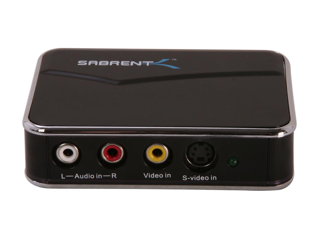 SABRENT VDGRBR USB 2.0 Video & Audio Capture DVD Maker With Real Time