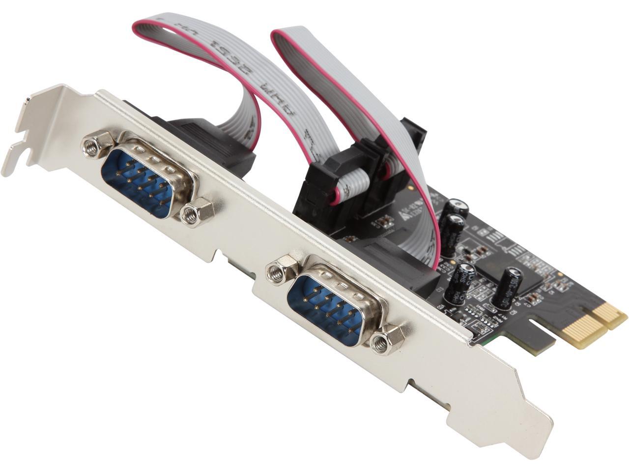 VANTEC 2Port Serial PCIe Host Card Model UGTPCE20SR Newegg.ca