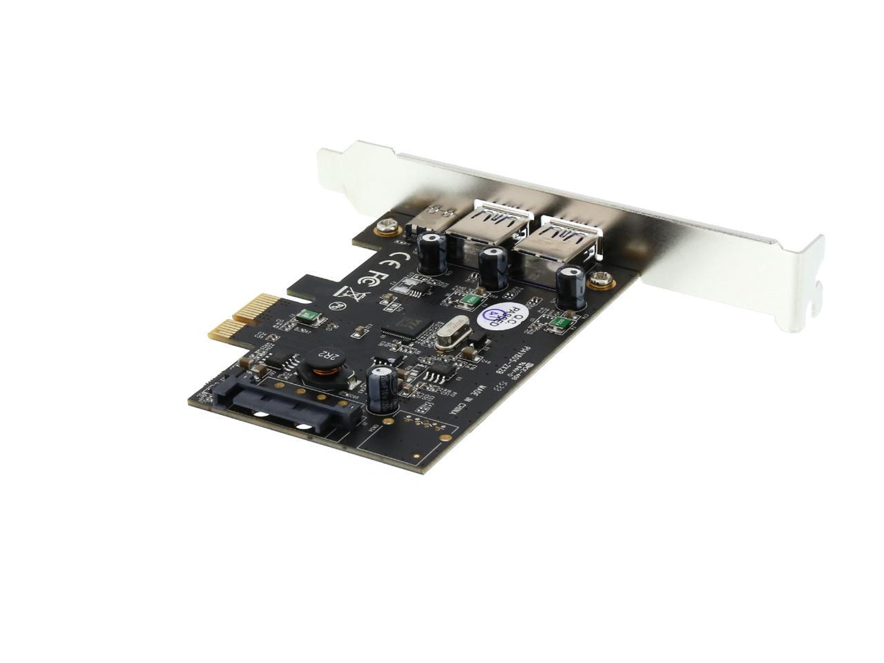 VANTEC 3Port USB 3.0 Type A/C PCIe Host Card Model UGTPC331AC