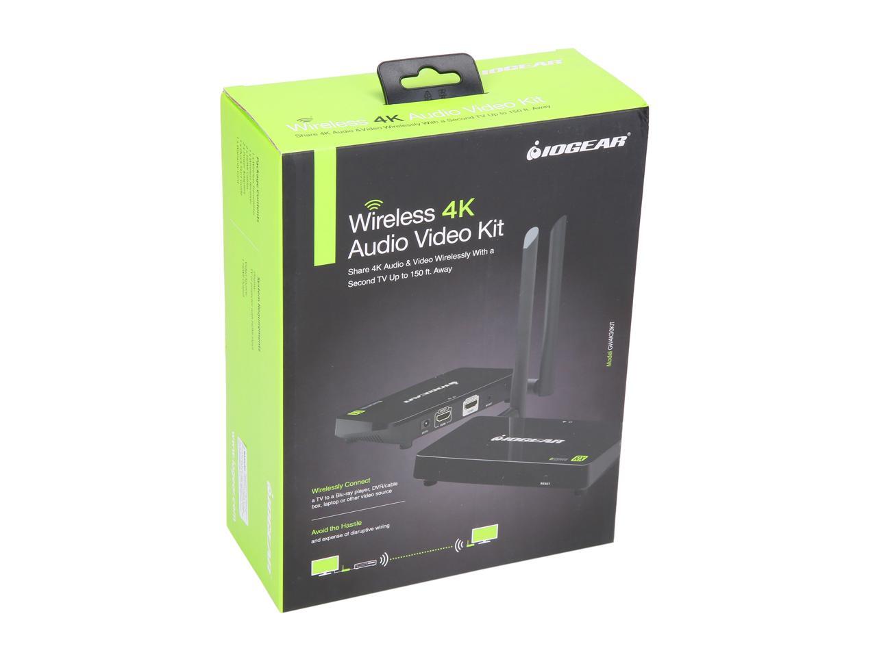 IOGEAR Wireless 4K 30Hz Video Extender with Local Passthrough
