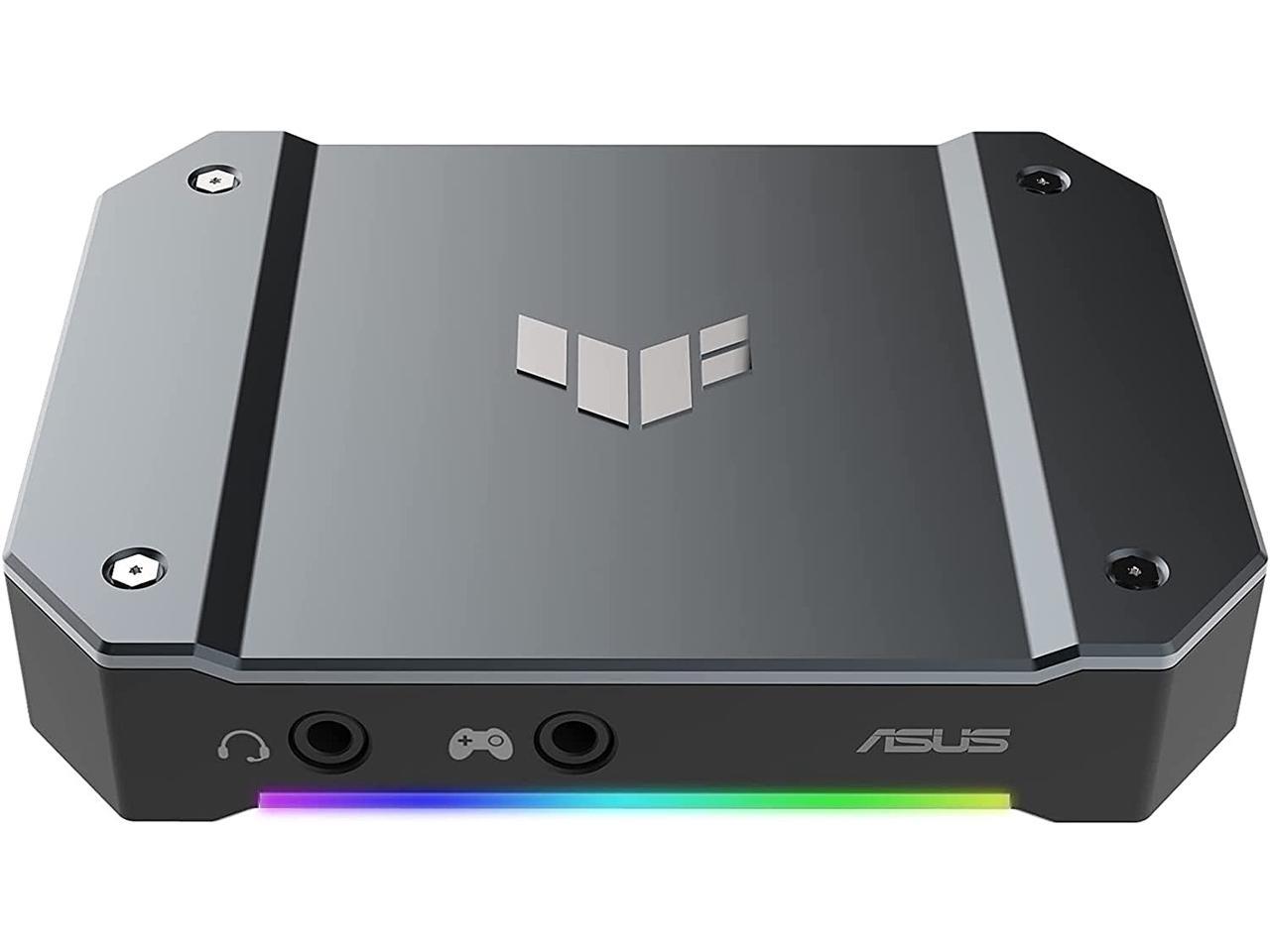 ASUS TUF Gaming Video Capture Card(CU4K30) 4K/2K/1080p120, Near-Zero  Latency, HDR Passthrough, USB 3.2, RGB Lighting, Certified for OBS™, USB  3.2 Plug 