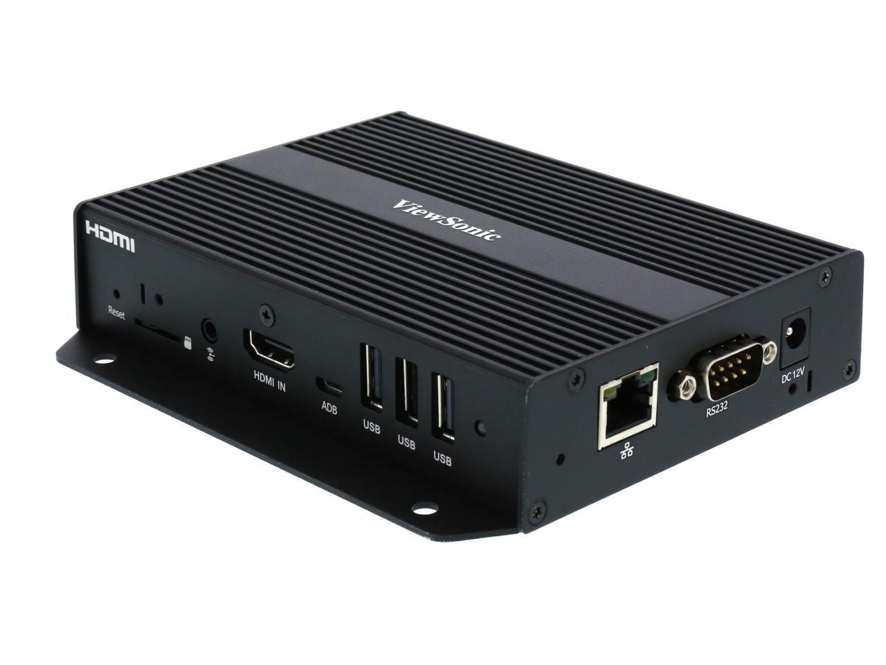 ViewSonic NMP580W 1080p 16GB Wireless Network Digital Signage Media