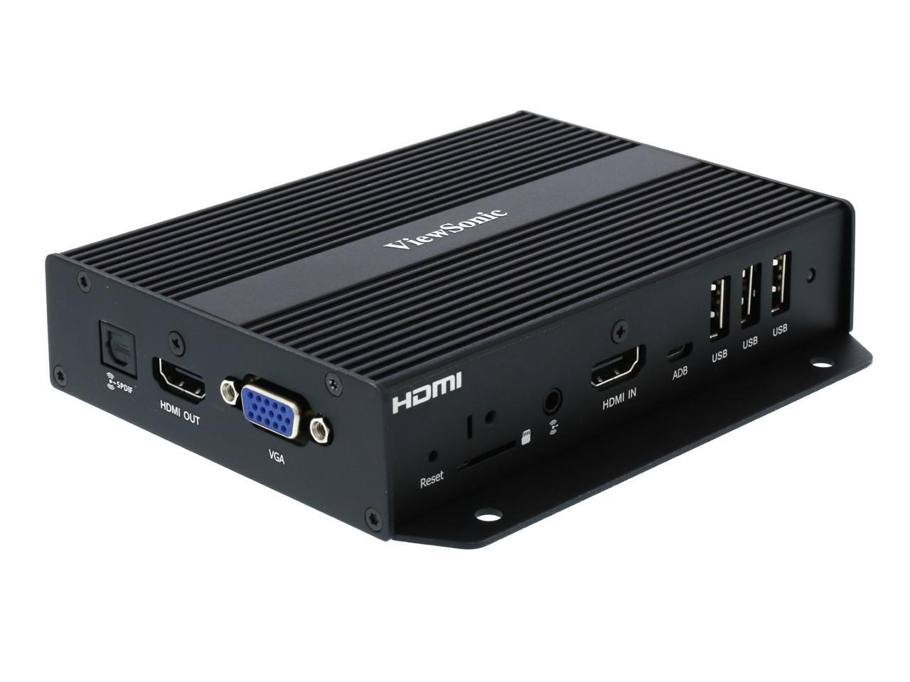 ViewSonic NMP580W 1080p 16GB Wireless Network Digital Signage Media