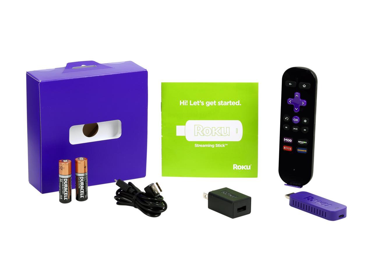 Refurbished Roku 3500R Streaming Stick (2014 Model) Certified