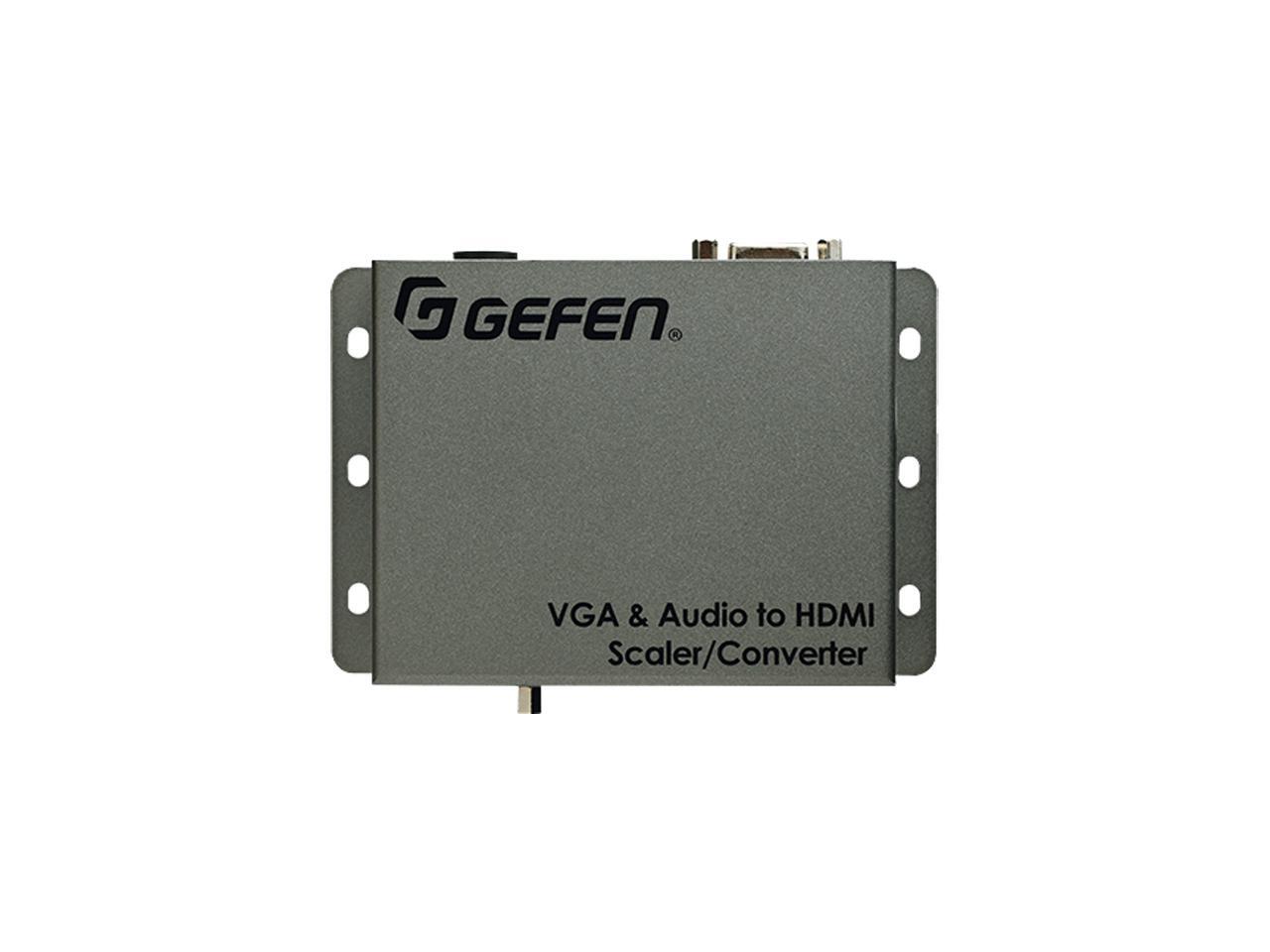 Gefen VGA & Audio to HDMI Scaler/Converter EXTVGAAHDSC