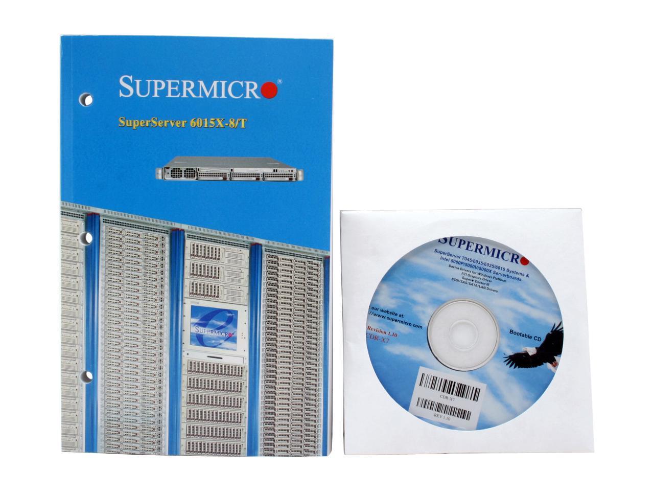 SUPERMICRO SYS-6015X-TB 1U Rackmount Barebone Server - Newegg.com